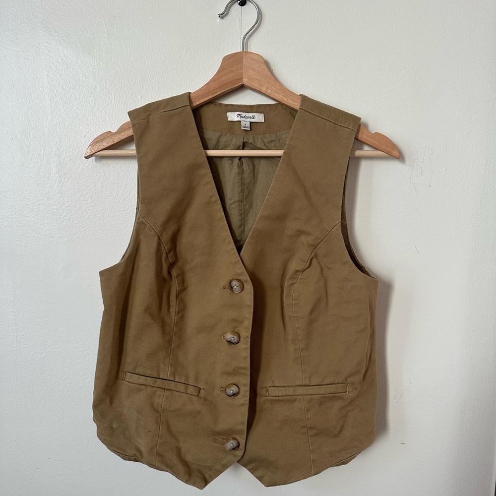Madewell Button-Up Vest